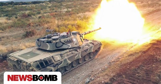 Τα Άρματα εν δράσει: Δείτε εντυπωσιακές εικόνες από τις βολές στο Λιτόχωρο