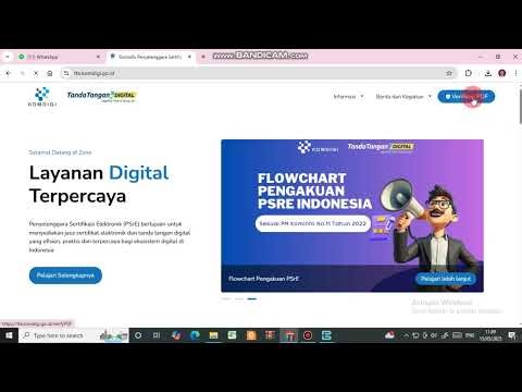 TERBARU!! CARA TANDATANGAN ELEKTRONIK BSRe