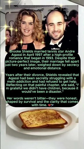 💔 The Hidden Struggles Behind Brooke Shields & Andre Agassi's Marriage 😮 #BrookeShields #AndreAgassi