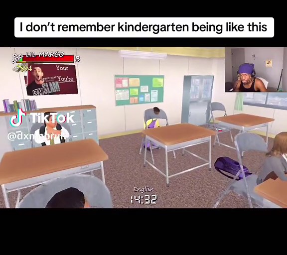 This girl came for my life! #oldschool #schooldays3d #mdickiegames | school days game