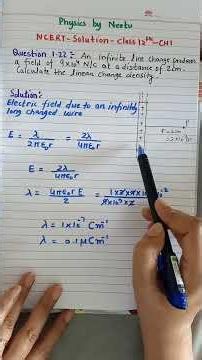 Q no 1.21 Electric Charges and field NCERT solutions Class 12th physics #physics #ncert #class12th