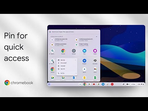 How to Pin Apps and Websites to Chromebook Taskbar