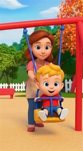 Nunu at the Playground | Learning Fun with Slides & Swings | Nunu TV 3D Animation #kids #nunutv