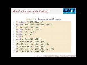 #Verilog Mod-5 Counter