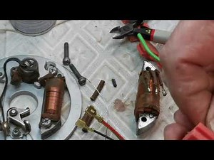 YAMAHA TY STATOR REPAIR