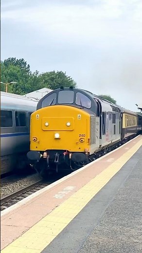 Class 37 diesel loco on the mainline (Stourbridge Junction)