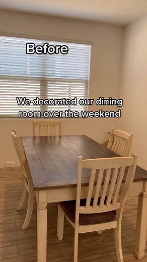 Dining Room Makeover: Before and After Transformation