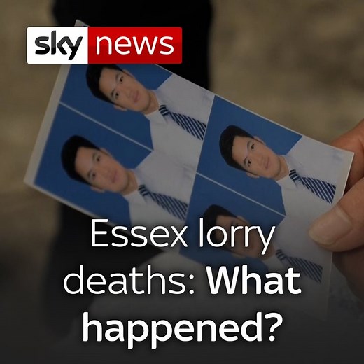 668K views · 4.9K reactions | In October 2019, 39 Vietnamese migrants were found dead in a lorry container in Essex. They had been locked inside a sealed container, with no fresh air for almost 12 hours. Two men have now been convicted of manslaughter. Sky News investigates what happened. Read more: https://trib.al/njsecfR | Sky News | Facebook