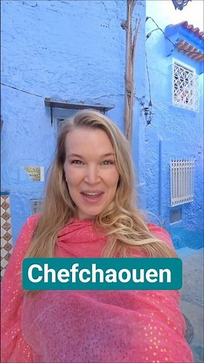 Chefchaouen was voted most Instagrammable city in the world #chefchaouen