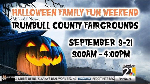 Halloween Family Fun Weekend at the Trumbull County Fairgrounds