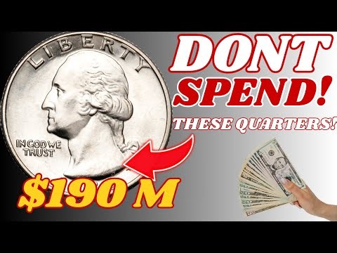 These Washington Quarters Are Worth A FORTUNE - Do You Have One Hidden In Your Change!