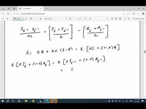 Hydrograph Routing - Muskingum Channel Routing (6/10)