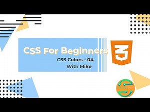 CSS tutorial for beginners in Amharic - 04 - CSS Color ‪@MikesDevHub‬