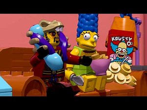 LEGO Dimensions - Master Chen Replaces Homer in All Simpsons Cutscenes