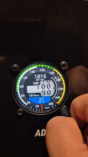 Meet ADI2 – the all-in-one flight data solution. Airspeed, Altimeter, Vario, and OAT sensor integrated into one compact, precise device. ⚙️ EASA STC approval pending. | LXNAV