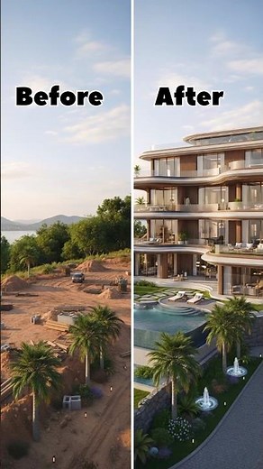 Dream Futuristic Mansion 😍#LuxuryHouse #InfinityPool