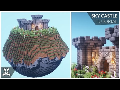 Minecraft | SKY CASTLE (How to Build: Relaxing Tutorial)