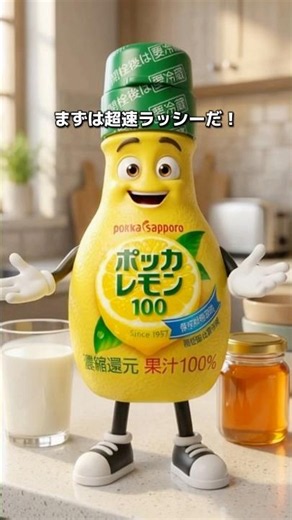 ポッカレモンの意外な使い道3つ #プチ知識 #ライフハック #雑学