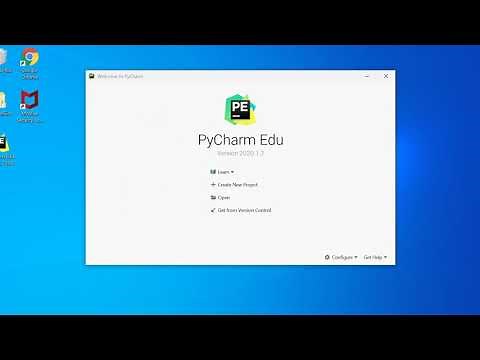 Setting up PyCharm Edu on Windows for CoDrone Pro/Lite