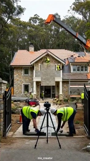 Building a House from Start to Finish | Full Construction Process 🏩 #renovation #shorts