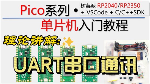【树莓派Pico单片机】理论讲解：UART串口通讯