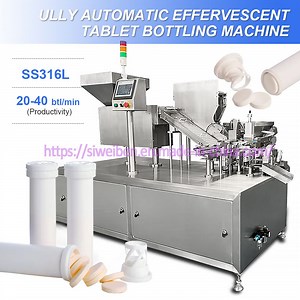 [Hot Item] Automatic Effervescent Tablets Tube Filling Packing Machine