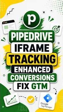 Pipedrive iFrame Problem — Enhanced Conversions Fix (GTM)