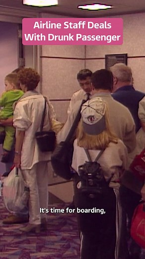 654K views · 1.5K reactions | Drunk Passenger Causes Havoc In The Airport #ourstories #airline #documentary #airport #britishtv | Our Stories | Facebook