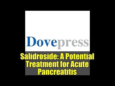 Salidroside: A Potential Treatment for Acute Pancreatitis