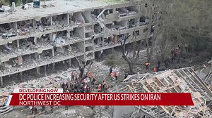DC police increasing security after US strikes on Iran