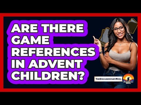 Are There Game References In Advent Children?