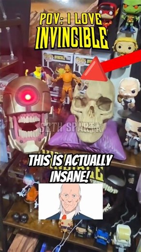 the Invincible REANIMEN situation is INSANE⁉️🤯😲 #invincible #shorts
