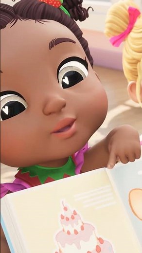 The Babies Learn How To Bake A Cake