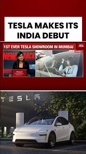 Tesla's India Debut, Model Y Takes Centerstage In Mumbai | India Today