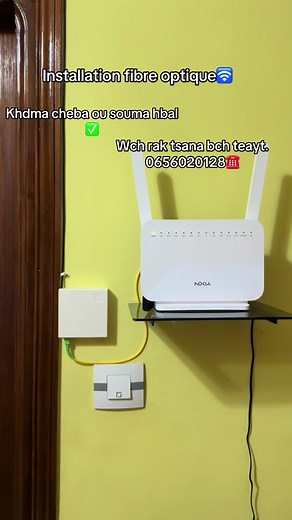 Installation de fibre optique en Algérie