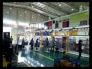 전착 도장라인 입니다