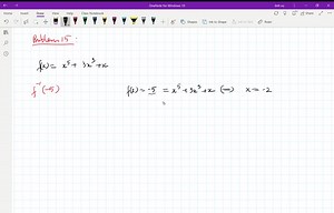 SOLVED:For each of the following decompose f into its component functions and find its inverse. Is the inverse a function? (a) f(x)=5(3 x-1)^3 (b) f(x)=[5(3 x-1)]^3 (c) f(x)=5 x^3-1 (d) f(x)=(x-1)^3