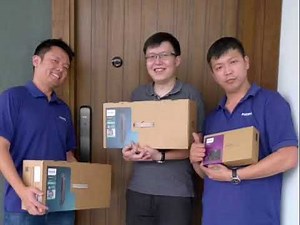 Philips Digital Lock Easy Key Installation Process