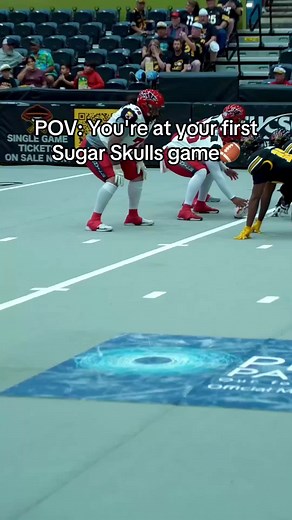 Experience Indoor Football Live with Sugar Skulls