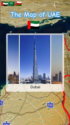 The map of United Arab Emirates #history #shorts #islamicfigure #viralvideo #trending #foryou #map