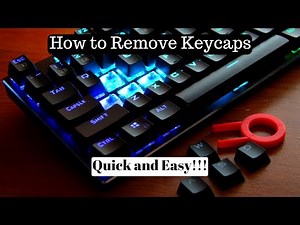 How to Take Keys Off a Mechanical Keyboard at Home