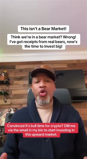 Comparing real bear market buys to now— we’re in bull territory, perfect for new investments. #BullMarketNow #CryptoReality #BearVsBull #InvestmentTiming #WealthInBulls