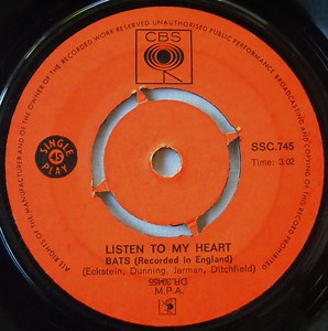 Bats – Listen To My Heart / Stop, Don't Do It (1966, Vinyl)