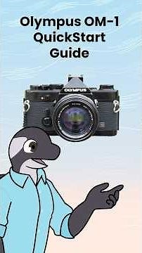 Olympus OM1 Film QuickStart How to Guide #filmphotography #film #photography #filmcamera #olympus