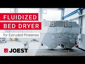 JOEST Fluidized Bed Dryer for Extruded Proteines