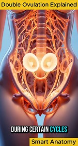 34K views · 505 reactions | Double Ovulation Explained created for educational purposes only to teach anatomy and biology through accurate 3D visuals. Subscribe to Decoded Anatomy for more 3D anatomy and human biology lessons every week! 溺 | Medical HUB | Facebook