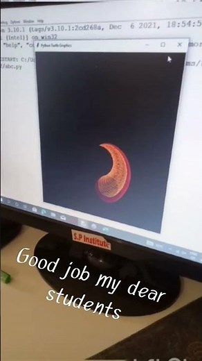 write code on python idle.... using turtle 🐢 module