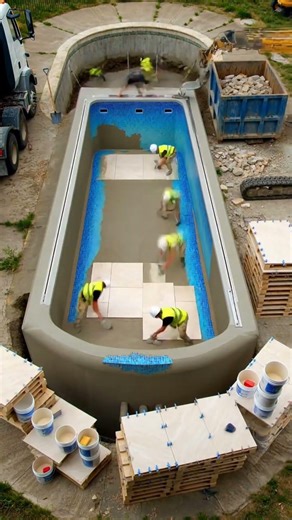 Abandoned Pool to Infinity Edge Paradise | 11-Day Transformation Timelapse