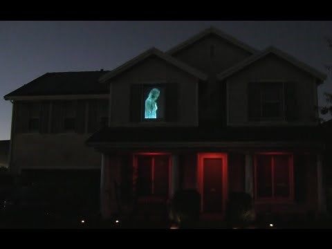 Window Holograms for Halloween
