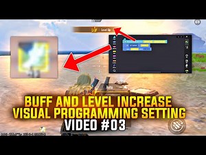 How To Add Buff And Level In Visual Programming | Visual Programming Buff and Level Increase